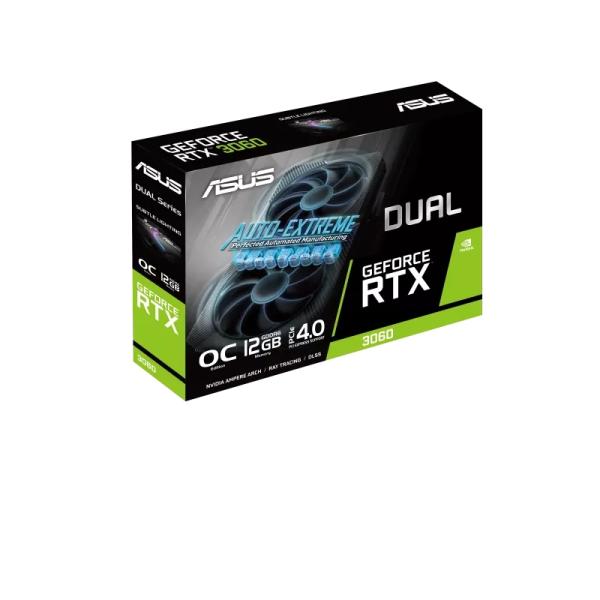 ASUS DUAL RTX 3060/ OC/ 12GB/ GDDR6/ LHR 