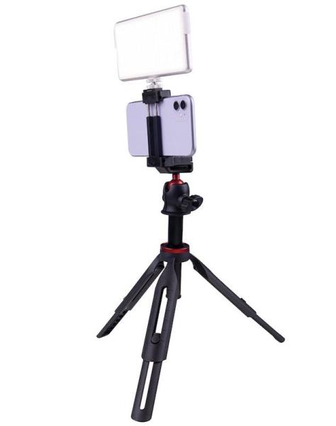 Doerr GIPSY Selfie ministativ (21, 5-68 cm, 300 g, max.2kg, kul.hlava, 5 sekcí, černý) 