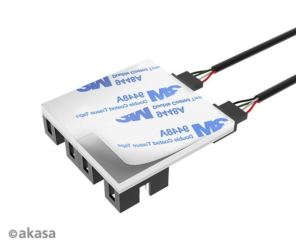 AKASA - USB 2.0 interný HUB 1-4 