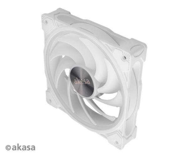 ventilátor Akasa - 12 cm - SOHO AR argb bílý 