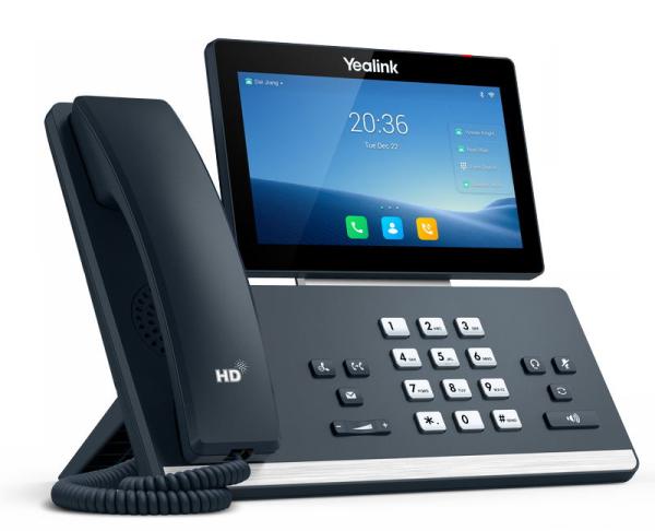Yealink SIP-T58W SIP telefon, Android, PoE, 7" bar. dot. LCD, GigE 