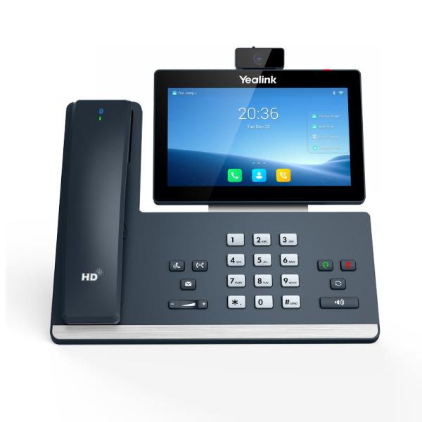 Yealink SIP-T58W Pro SIP telefon s kamerou, Android, PoE, 7" bar. dot. LCD, BT sluchátko, GigE 