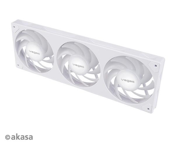 ventilátor Akasa - 12 cm - VEGAS A36 argb trio 