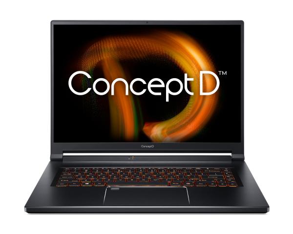 Acer ConceptD/ CN516-72P/ i7-11800H/ 16"/ 3072x1920/ 32GB/ 2TB SSD/ RTX A5000/ W10P/ Black/ 3R