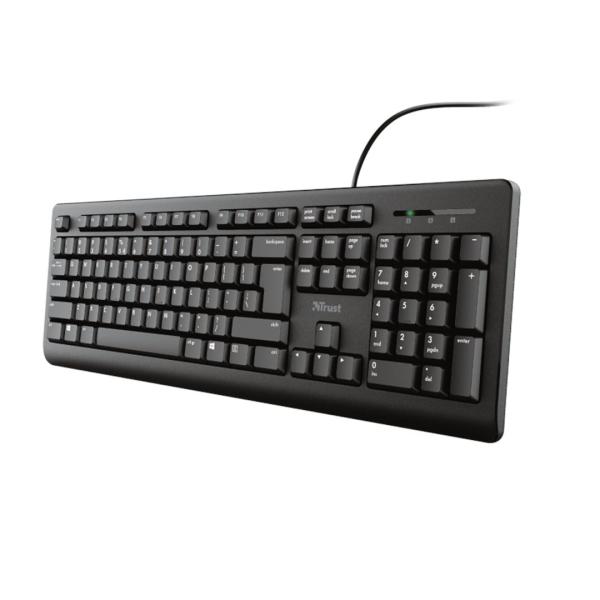 TRUST PRIMO/ Drôtová USB/ DE layout/ Čierna 
