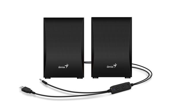 Genius SP-HF380/ Stereo/ 3W/ Hnedá 