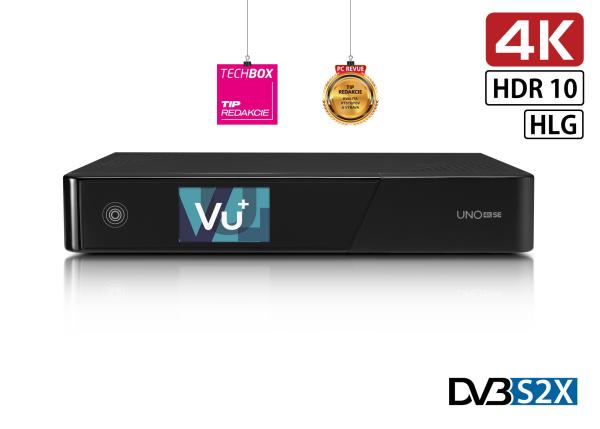 VU+ UNO 4K SE 1x Dual FBC-S/ S2X tuner