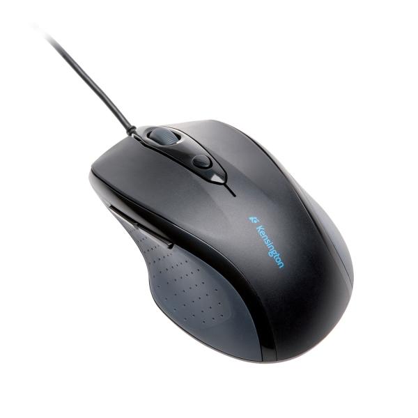Kensington Pro Fit/ Ergonomická/ Optická/ Pre pravákov/ 1 600 DPI/ Drôtová USB/ Čierna