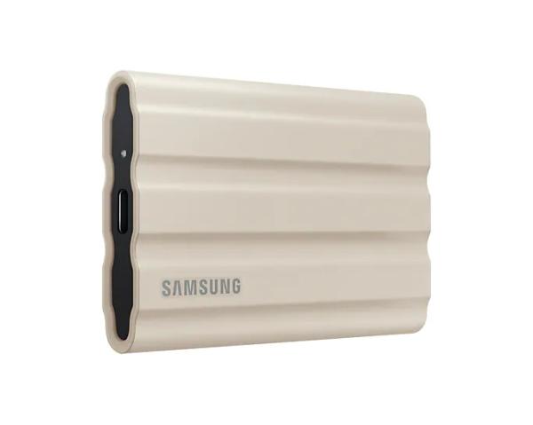 Samsung T7 Shield/ 2TB/ SSD/ Externí/ 2.5"/ Béžová/ 3R