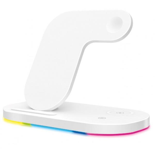 Aligator Stanica Smart Station A s bezdrôtovým nabíjaním 3v1, 15W 