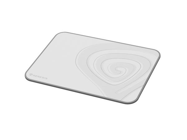 Genesis herná podložka pod myš CARBON 400 M LOGO 350X250mm, biela 