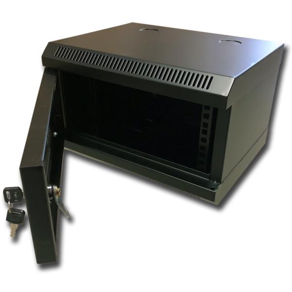 10" rack jednodielny 4U/ 280 DATACOM čierny Skl.dv. 