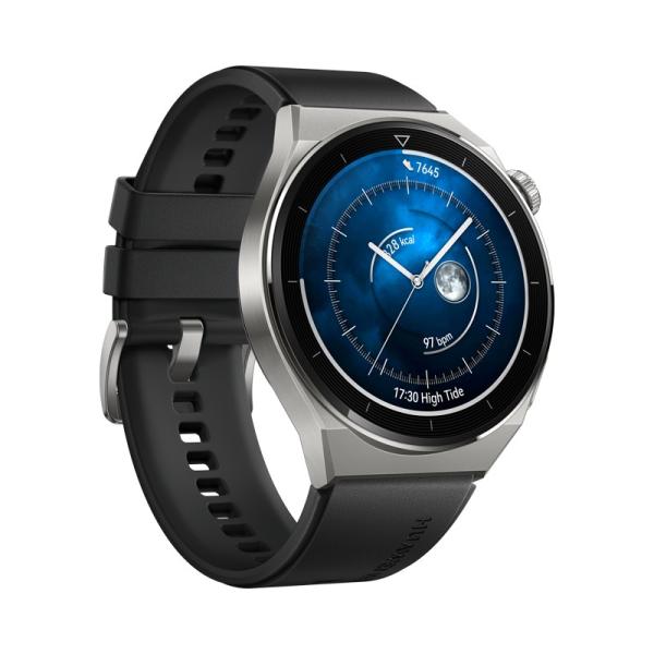 Huawei Watch GT 3 Pro/ 46mm/ Silver/ Elegant Band/ Black