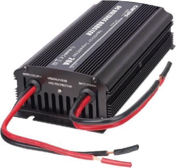 Měnič napětí Carspa SUT1224-10A, z 12V na 24V, 10A, 240W