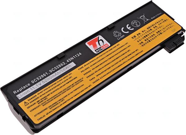 Batéria T6 Power Lenovo ThinkPad T440, T450, T550, L450, T440, X240, 68+, 5200mAh, 58Wh, 6cell