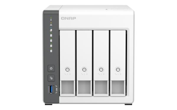 QNAP TS-433-4G (ARM 4core 2, 0 GHz, 4 GB RAM, 4x SATA, 1x GbE, 1x 2, 5 GbE, 2x USB 2.0, 1x USB 3.2)