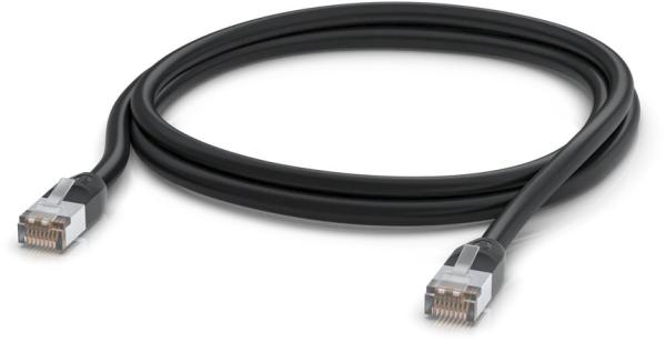 Ubiquiti UACC-Cable-Patch-Outdoor-2M-BK, Vonkajší UniFi patch kábel, 2m, Cat5e, čierny