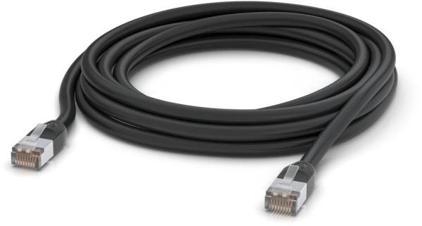 Ubiquiti UACC-Cable-Patch-Outdoor-5M-BK, Venkovní UniFi patch kabel, 5m, Cat5e, černý