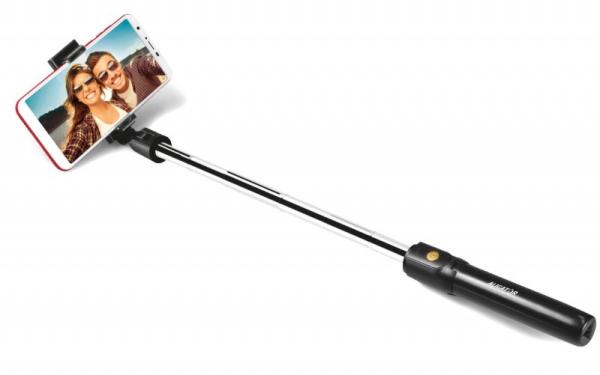 Bluetooth selfie tyč ALIGATOR HA12, čierna 
