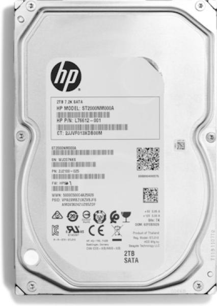 2TB 3,5" disk SATA Enterprise so 7200 ot./min