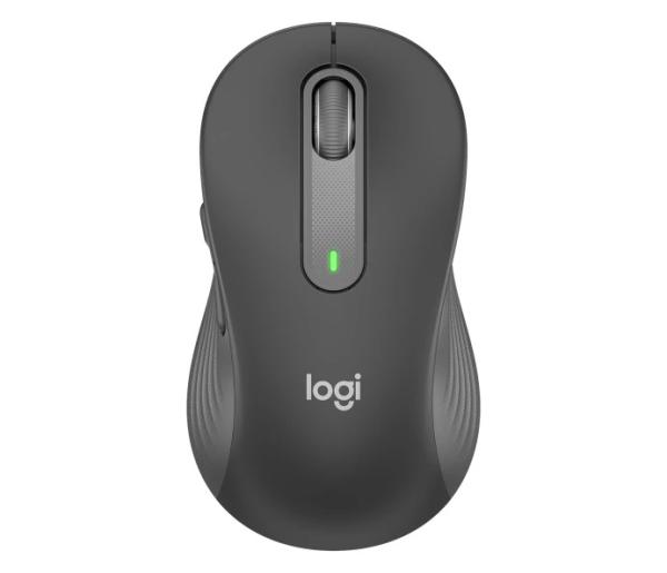 Logitech M650L/ Kancelárska/ Laserová/ Bezdrôtová USB + Bluetooth/ Šedá