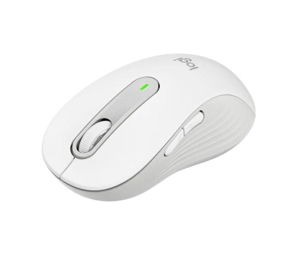 Logitech M650M/ Kancelářská/ Laserová/ Bezdrátová USB + Bluetooth/ Bílá 