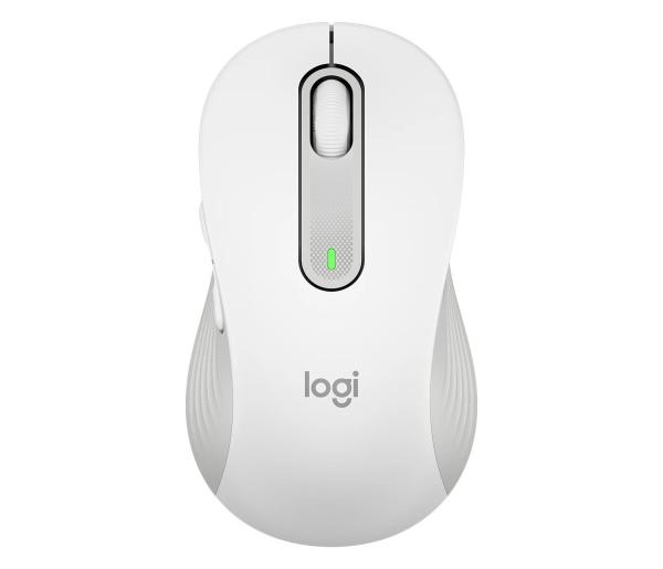 Logitech M650M/ Kancelárska/ Laserová/ Bezdrôtová USB + Bluetooth/ Biela