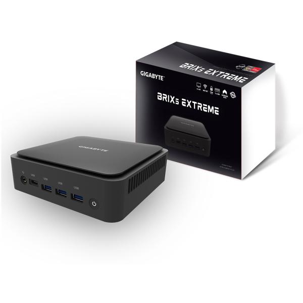 Gigabyte Brix/ GB-BER7-5700 (rev. 1.0)/ Mini/ R7-5700U/ bez RAM/ AMD int/ bez OS/ 3R 