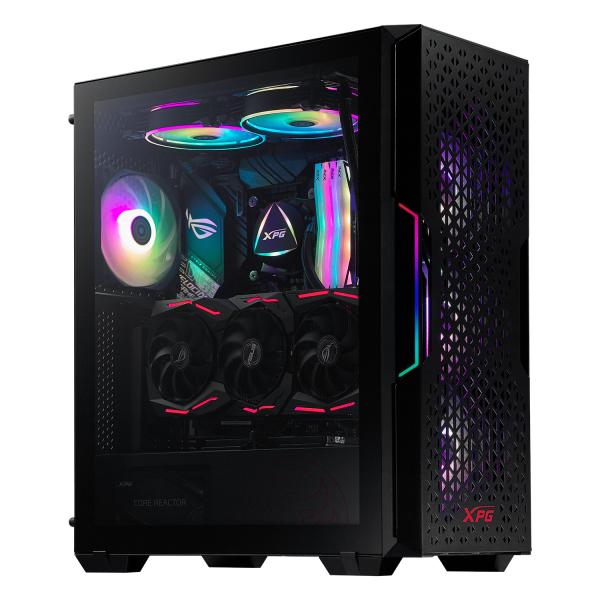 Adata XPG STARKER AIR/ Midi Tower/ Transpar./ Čierna 