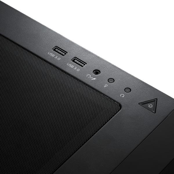 Adata XPG STARKER AIR/ Midi Tower/ Transpar./ Čierna 