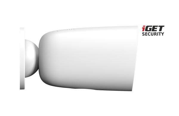 iGET SECURITY EP26 White - WiFi batériová FullHD kamera, IP65, zvuk, samostatná a pre alarm M5-4G CZ 