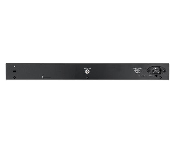 D-Link DGS-1250-28XMP/ E 24-port Gigabit PoE Smart Managed Switch with 4x 10G SFP+ ports, 370Watts 