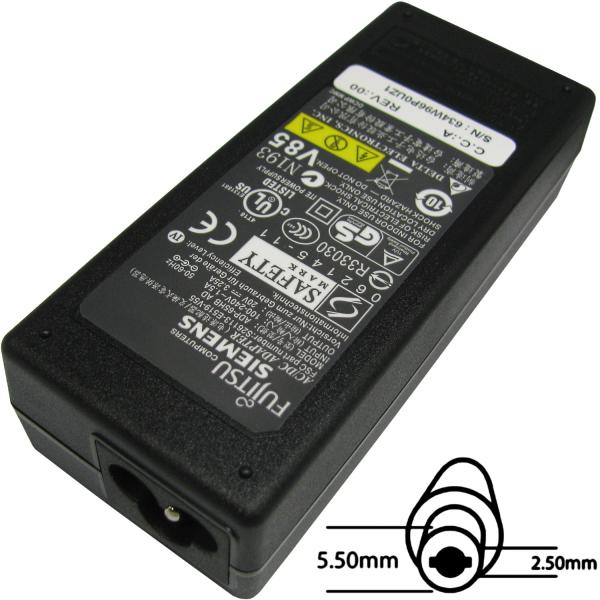 Napájací adaptér 65W 20V, 5.5x2.5 originál Fujitsu