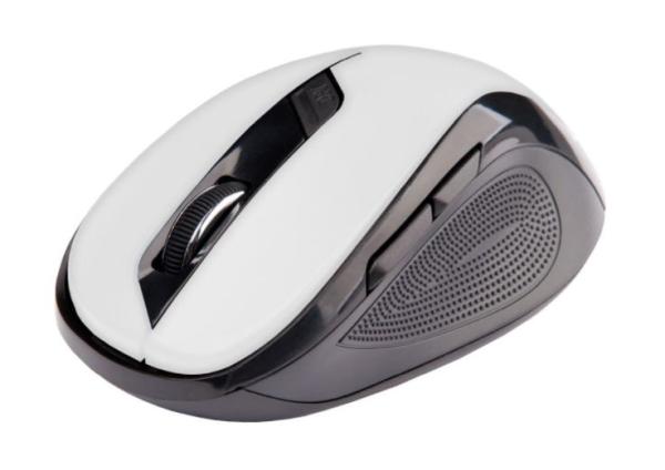 C-TECH Myš WLM-02/ Ergonomická/ Optická/ Pre pravákov/ 1 600 DPI/ Bezdrôtová USB/ Čierna