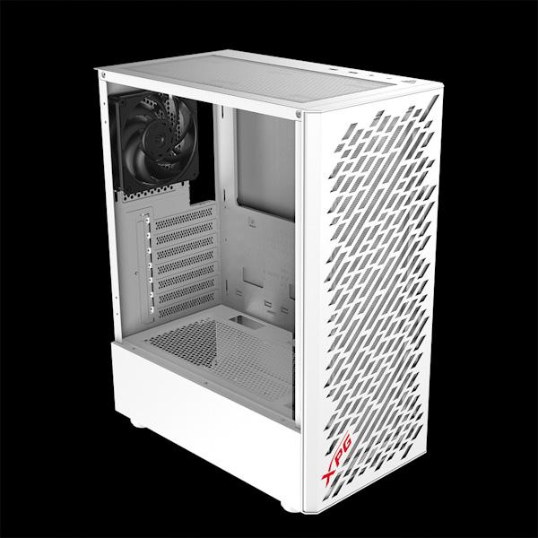 Adata XPG VALOR AIR/ Midi Tower/ Transpar./ Biela