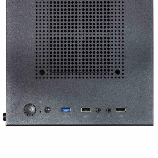 EVOLVEO M4/ Micro ATX/ Transpar./ Čierna 