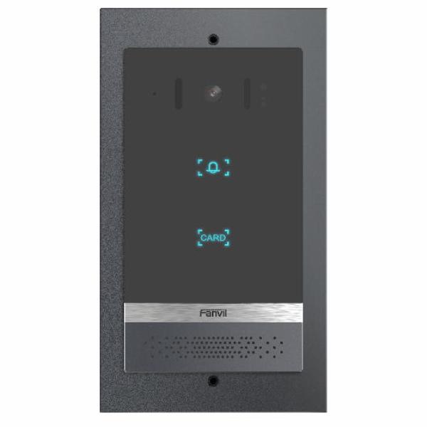 Fanvil i61 SIP video dverový interkom, 2SIP, 1 konf. hr., H264, IP66, IK10, RDFI, NFC 