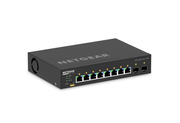 NETGEAR 10PT M4250-8G2XF-POE+ MANAGED SWCH 