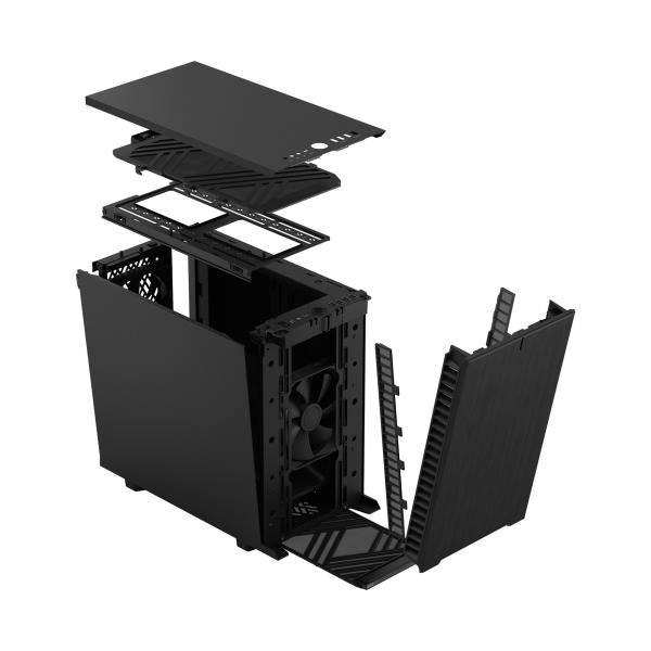 Fractal Design Define 7 Nano Black Solid/ Mini ITX/ Čierna 