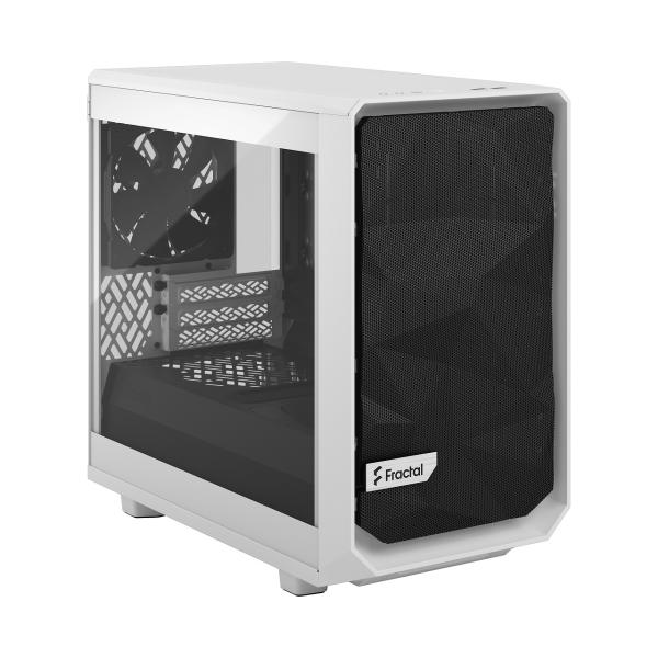 Fractal Design Meshify 2 Nano White TG Clear Tint/ Mini ITX/ Transpar./ Biela
