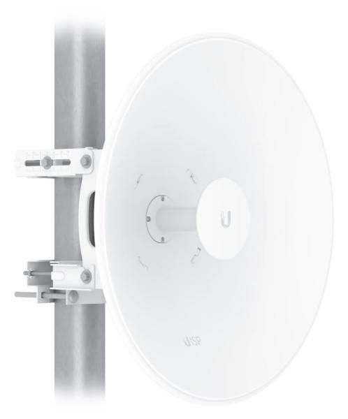 Ubiquiti UISP-Dish - smerová anténa, parabolická, 5GHz, 5-6 ° / 6, 5-8 °, 30dBi, 30km