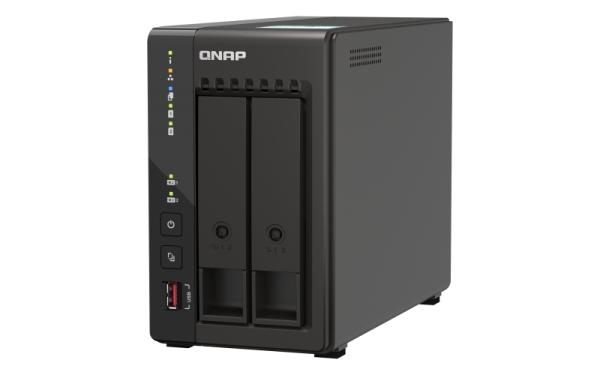 QNAP TS-253E-8G (4core 2, 6GHz, 8GB RAM, 2x SATA, 2x M.2 NVMe slot, 2x HDMI 4K, 2x 2, 5GbE, 4x USB) 