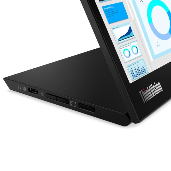 Lenovo ThinkVision/ M14d/ 14"/ IPS/ 2240x1400/ 60Hz/ 8ms/ Black/ 3R 