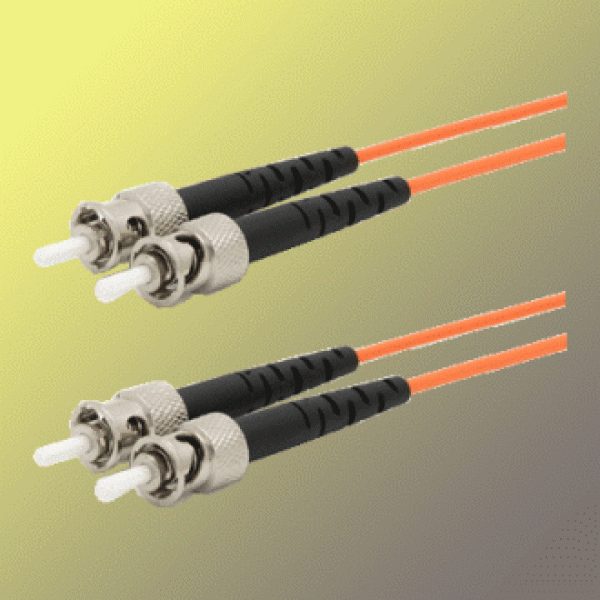 Optický patchkábel duplex ST-ST, 50/ 125 um MM, 2 m, OM2