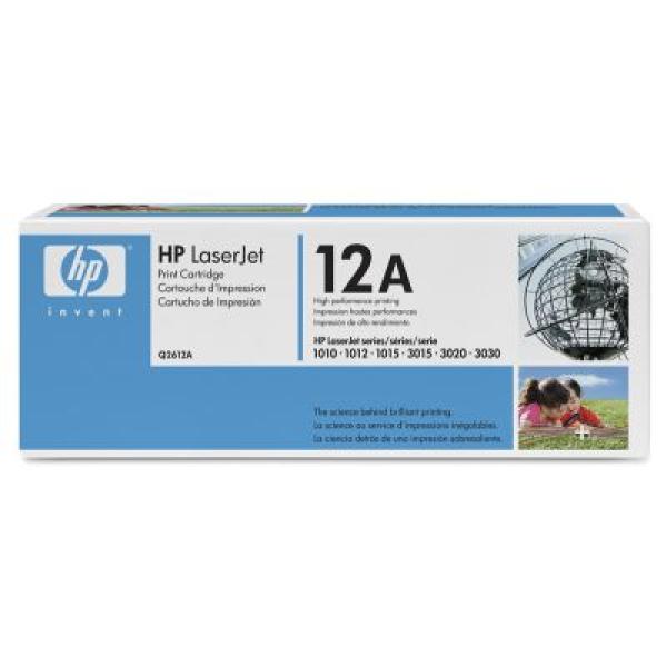 HP inteligentná tlačová kazeta čierna, Q2612A 