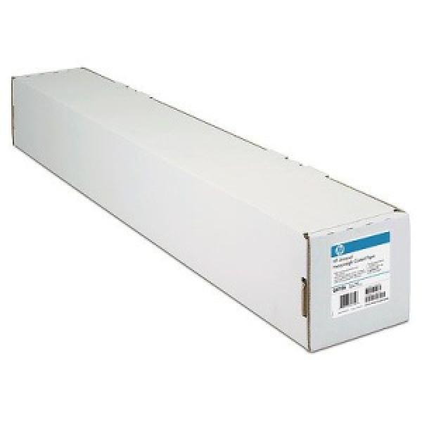 HP Coated Paper, 114 microns (4.5 mil) • 90 g/m2 (24 lbs) • 610 mm x 45.7 m, C6019B