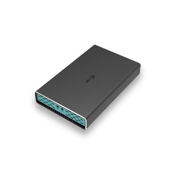 i-tec USB-C/ USB-A 2x M.2 SATA RAID Ext. case