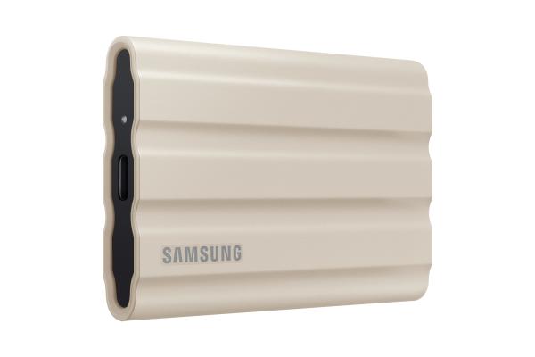 Samsung T7 Shield/ 1TB/ SSD/ Externý/ 2.5"/ Béžová/ 3R 