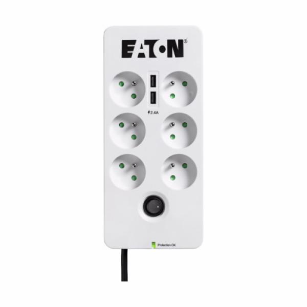 Eaton Prepäťová ochrana Protection Box 6 Tel USB FR