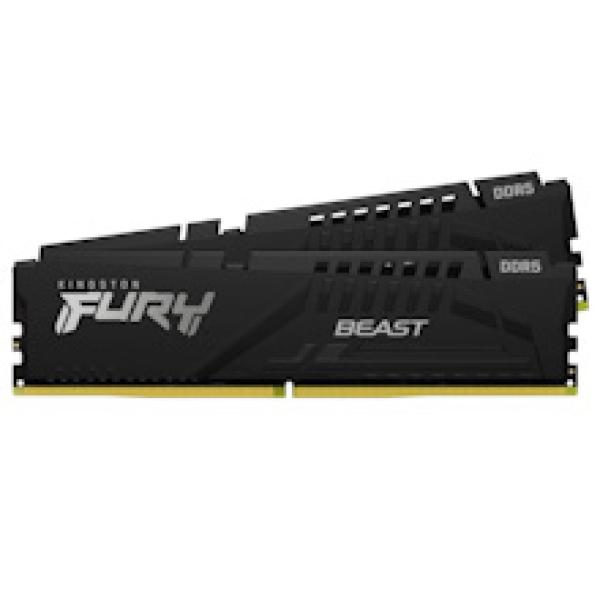 Kingston FURY Beast EXPO/ DDR5/ 32GB/ 5200MHz/ CL36/ 2x16GB/ Black